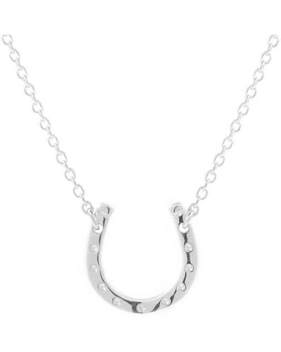 Lee Renee Horseshoe Necklace - Metallic