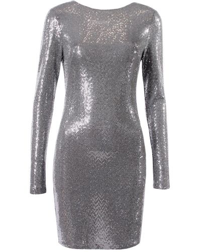 VIKIGLOW Naomi Bodycon Mini Dress - Grey