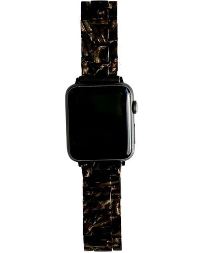 CLOSET REHAB Apple Watch Band In To Earth - Black