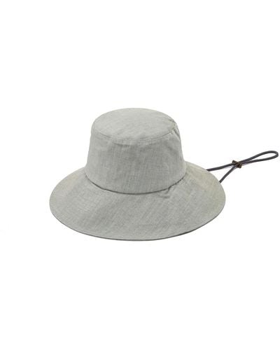 Justine Hats Sun Bucket Hat - Grey