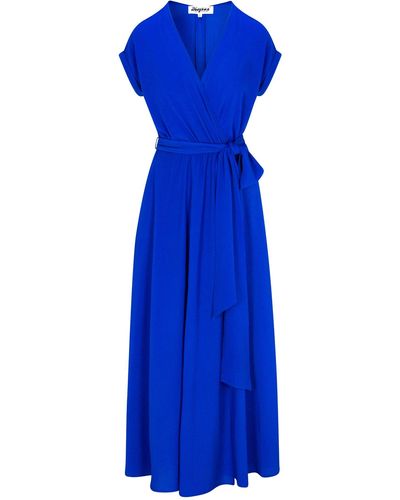 Meghan Fabulous Jasmine Maxi Dress - Blue