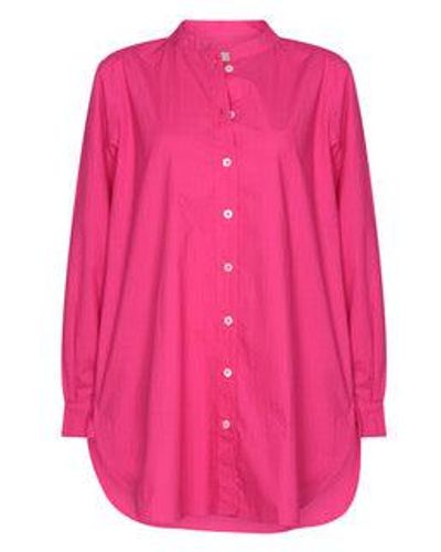 NoLoGo-chic Malabar Oversized Shirt - Pink