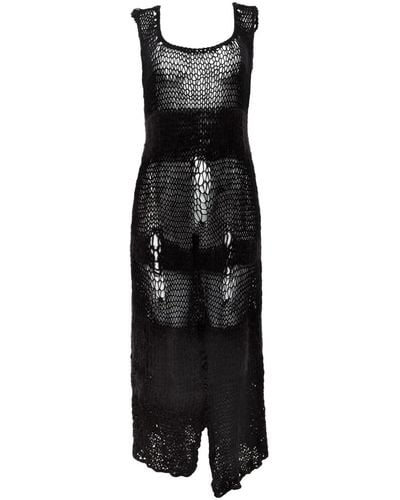 Paloma Lira Hole Jumper Dress - Black