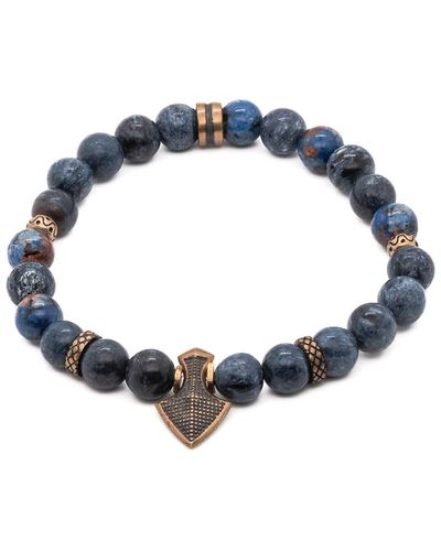 Ebru Jewelry Balance Sodalite Stone Bracelet - Blue