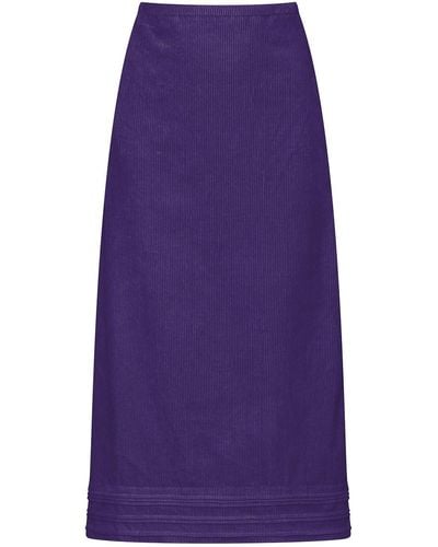 NoLoGo-chic Simple Skirt - Purple