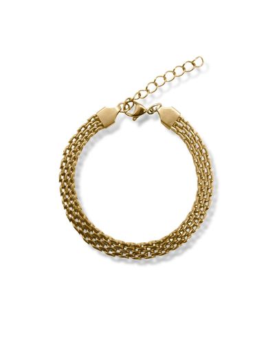 VIEA Zuri Mesh Chain Bracelet - Metallic