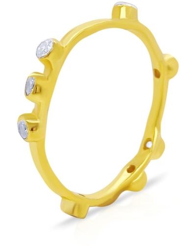 GEM BAZAAR Stacker Ring - Metallic