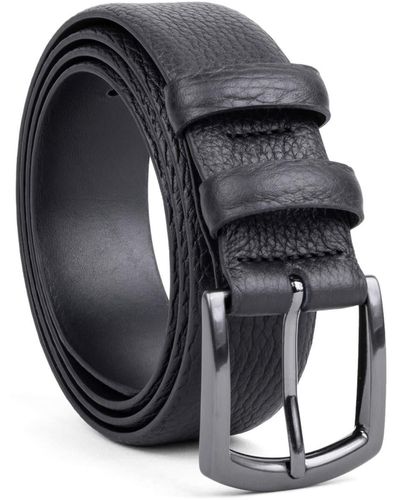 Dalgado Handmade Leather Belt Laurent - Black