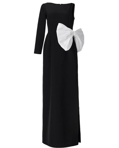 MOOS STUDIO Bow Dress - Black