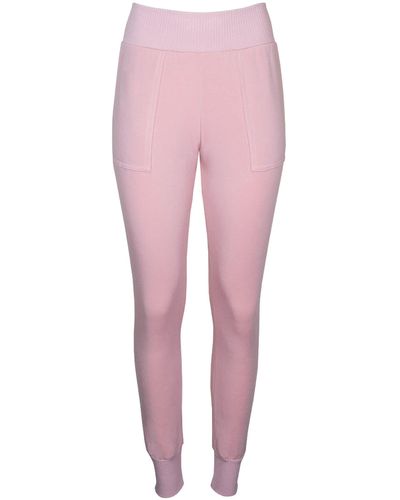 Lezat Ultimate Comfort Slim jogger Pant - Pink