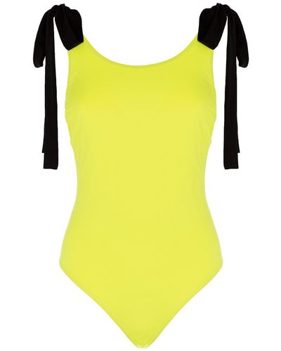 Helene Galwas Giulia Swimsuit Yellow
