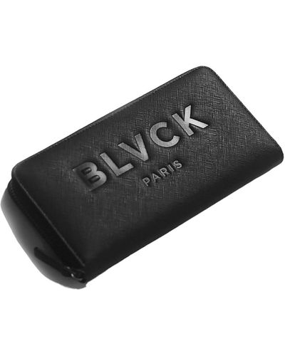 Blvck Paris Classic Zipped Wallet - Black