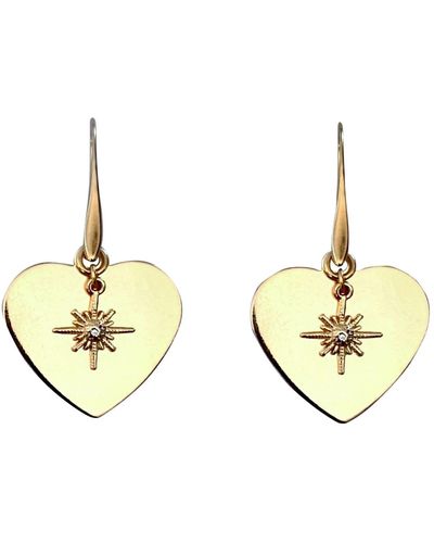 IN CAUDA VENENUM Tara Earrings - Metallic