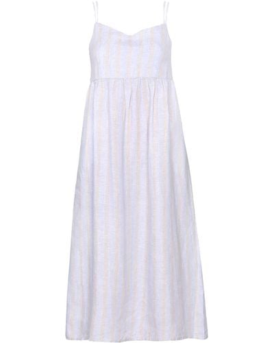 REISTOR Strappy Gathered Midi Dress - White