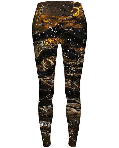 Aloha From Deer Golden Glass Highwaisted leggings - Black