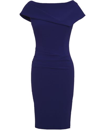 Mellaris Olympia Navy Dress - Blue