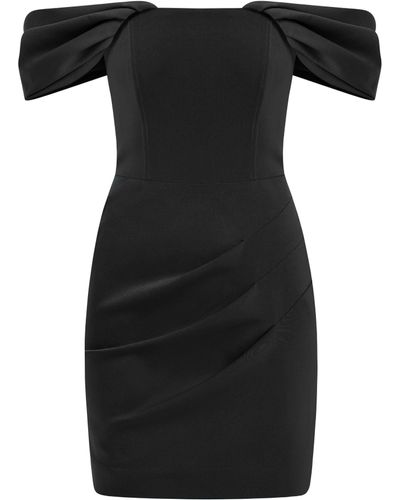 Tia Dorraine Evoking Glamour Mini Dress - Black