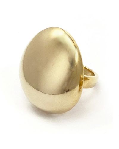 Biko Jewellery Galina Ring Large - Metallic