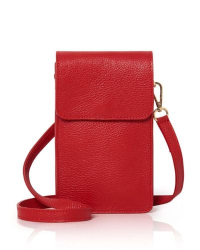 Betsy & Floss Vico Small Crossbody Bag In - Red