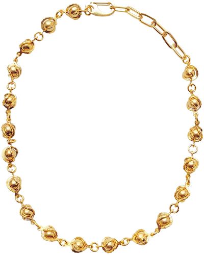 Smilla Brav Chain Necklace Marie - Metallic