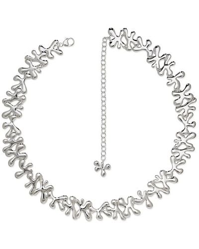 Lucy Quartermaine Continual Splash Necklace - Metallic