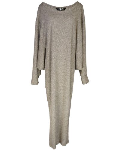 Jennafer Grace Oatmeal Metamorphosis Dress - Grey