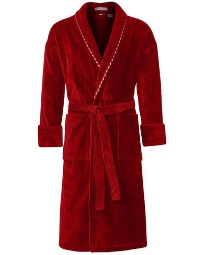 Bown of London Dressing Gown Claret - Red