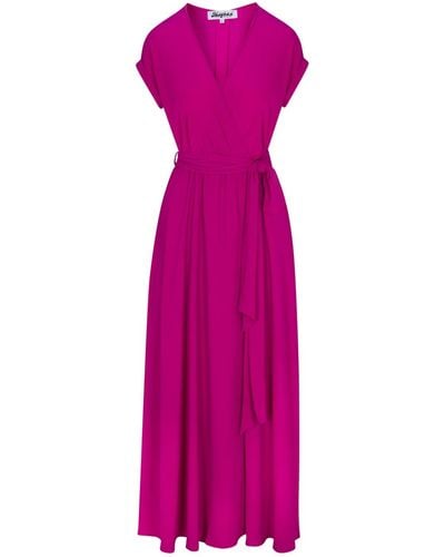 Meghan Fabulous Jasmine Maxi Dress - Purple