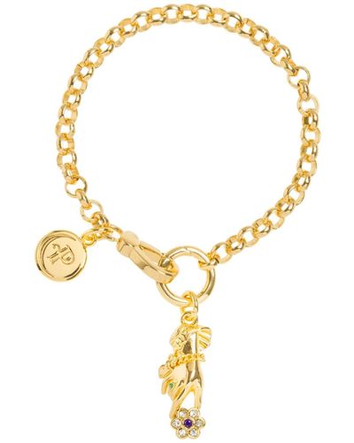Patroula Jewellery Belcher Emmeline Pankhurst Bracelet - Metallic