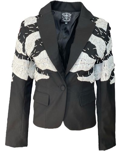 Any Old Iron Magpie Suit - Black