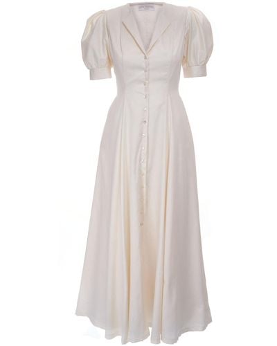 Sofia Tsereteli Cotton Dress - Gray