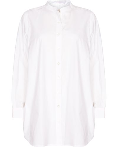 NoLoGo-chic Malabar Oversized Shirt - White