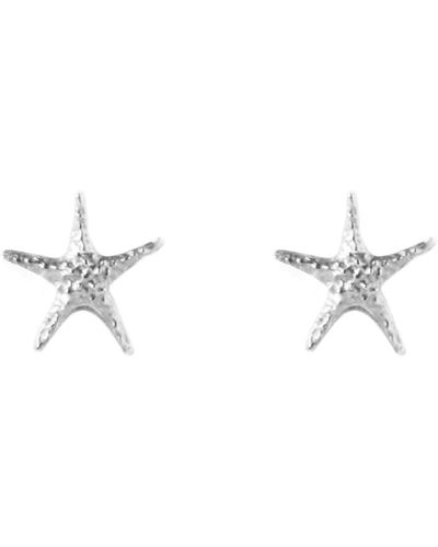 Lee Renee Starfish Earrings - Metallic