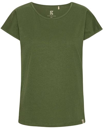 GROBUND Anna T-shirt - Green