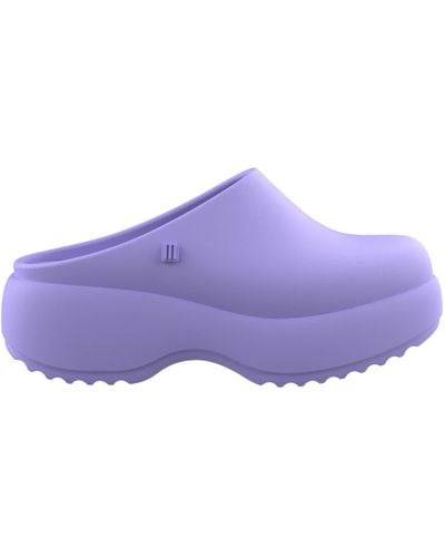 Melissa Free Clog Platform - Purple