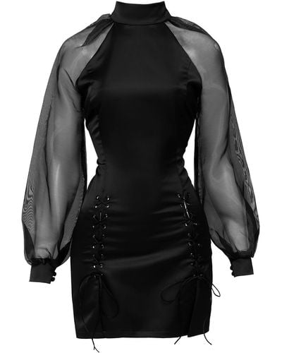 La Musa Ink Dress - Black