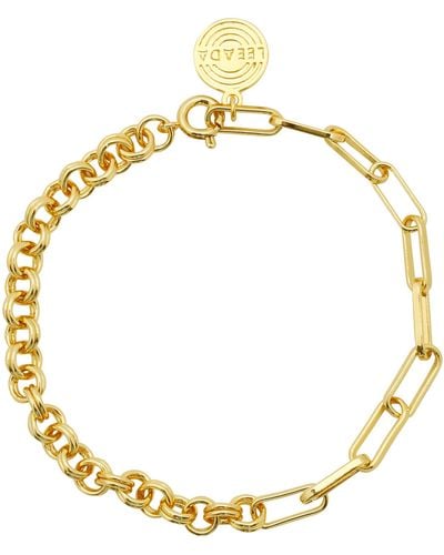 Leeada Jewelry Zoe Chain Bracelet - Metallic