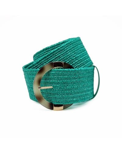 Nooki Design Mirage Belt In Jade - Green