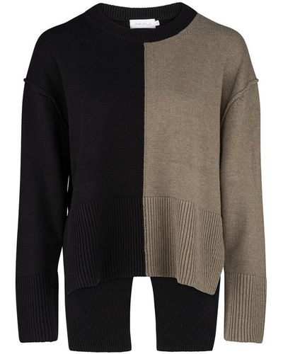 dref by d Pluto Fitted Sweater - Black