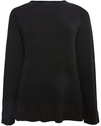 James Lakeland Lurex Detail Sweater - Black