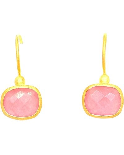 GEM BAZAAR Paradise Earrings In Pink