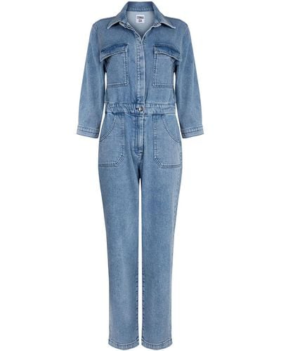 Donna Ida Dusty The Super Downtown Jumpsuit - Blue