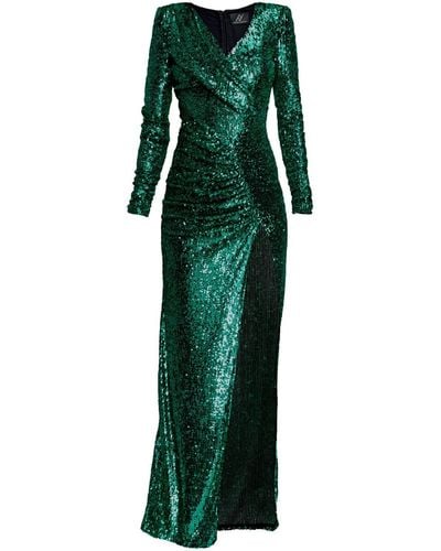 Angelika Jozefczyk Evening Emerald Dress Gloria - Green