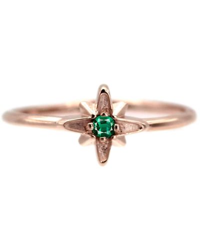 VicStoneNYC Fine Jewelry North Star Emerald Ring - Natural