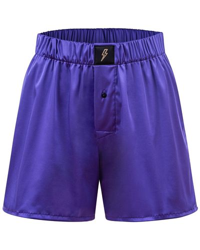 Mini Boxer Satin Green
