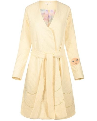 Greatfool 24/7 Quilted Trench - Natural