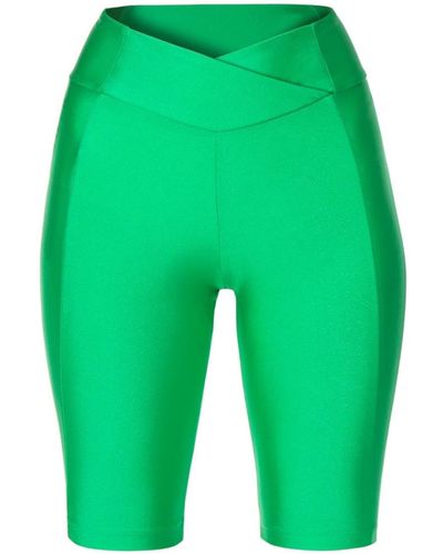 AGGI Jess Brazil Biker Shorts - Green