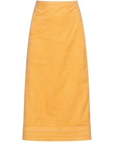 NoLoGo-chic Simple Skirt - Yellow