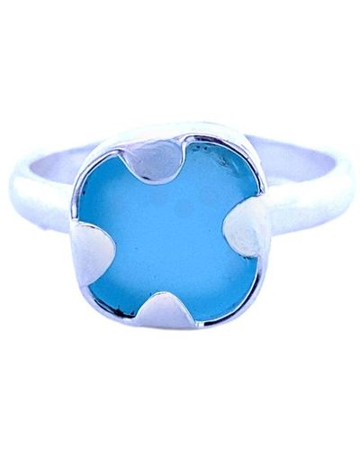 GEM BAZAAR Serenity Ring In - Blue