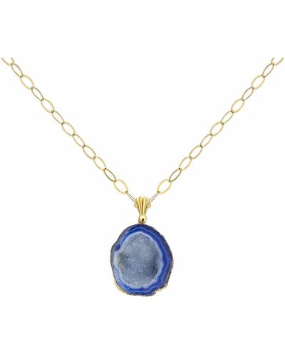 Magpie Rose Rocks In The Sky Chain - Blue